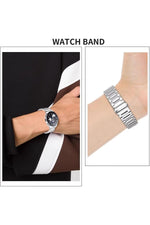 Load image into Gallery viewer, Huawei Watch GT2E/GT2/GT2 Pro/GT3/GT3 Pro/GT4 46mm Uyumlu Kordon Ayarlanablir Paslanmaz Parlak Metal