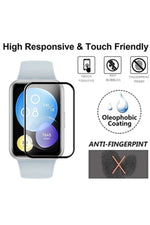 Load image into Gallery viewer, Huawei Watch Fit 2 Uyumlu Tam Kaplayan Darbelere Karşı Dayanıklı Kırılmaz Cam Nano Ekran Koruyucu