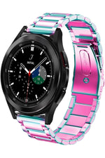 Load image into Gallery viewer, Huawei Watch GT2E/GT2/GT2 Pro/GT3/GT3 Pro/GT4 46mm Uyumlu Kordon Ayarlanablir Paslanmaz Parlak Metal