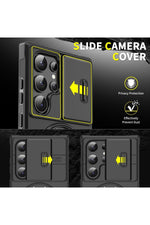 Load image into Gallery viewer, Samsung Galaxy S23 Fe Uyumlu Kılıf Kamera Korumalı Sürgülü 360 Dönebilen Magsafe Stand Tank Kapak