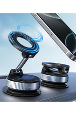 Load image into Gallery viewer, iPhone 12-13-14-15-16 Plus-16-17 Pro Max Uyumlu Magsafe Vantuzlu Mıknatıslı Araç Içi Telefon Tutucu