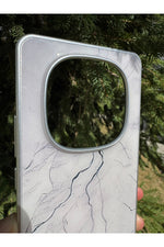 Load image into Gallery viewer, Xiaomi Redmi Note 14 Pro 4G Uyumlu Kılıf Parlak Mermer Desenli Kamera Kenar Koruyuculu Arka Kapak