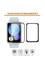 Load image into Gallery viewer, Huawei Watch Fit 2 Uyumlu Tam Kaplayan Darbelere Karşı Dayanıklı Kırılmaz Cam Nano Ekran Koruyucu