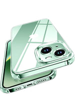 Load image into Gallery viewer, iPhone 15 Uyumlu Şeffaf Kılıf Kamera Çıkıntılı Koruyucu Slim Renksiz İnce Esnek Silikon Kapak