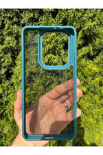 Load image into Gallery viewer, Xiaomi Mi 14T Pro Uyumlu Kılıf Siyah Transparan Şeffaf Kamera Çevresi Metal Koruyucu Silikon Kapak