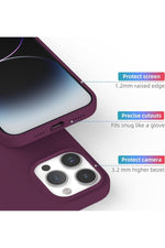 Load image into Gallery viewer, Yüksek Kaliteli iPhone 14 Pro Uyumlu Kılıf Liquid Silikon Renkli Mat Lekelere Dayanıklı Kaymaz