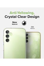 Load image into Gallery viewer, Samsung Galaxy A35 Uyumlu Kılıf 3D Kamera Koruma Darbe Önleyici Şeffaf Esnek Renksiz Silikon Kapak