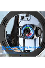 Load image into Gallery viewer, iPhone/Samsung ve Telefon Kıskaç Aparatlı Magsafe Tabletler için Soğutucu RGB Isı Önleyici Fan