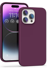 Load image into Gallery viewer, Yüksek Kaliteli iPhone 14 Pro Uyumlu Kılıf Liquid Silikon Renkli Mat Lekelere Dayanıklı Kaymaz