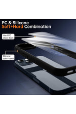 Load image into Gallery viewer, iPhone 13 Uyumlu Kılıf Kamera Çevresi Metal Sararmaya Karşı Dayanıklı Koruyucu Silikon Kapak