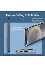 Load image into Gallery viewer, Samsung Galaxy S24 Plus/S25 Plus Uyumlu Kılıf Kamera Korumalı Dayanıklı Şeffaf Esnek Renksiz Silikon