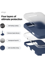 Load image into Gallery viewer, Yüksek Kaliteli iPhone 16 Pro Max Uyumlu Kılıf Liquid Silikon Renkli Mat Lekelere Dayanıklı Kaymaz