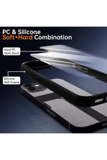 Load image into Gallery viewer, iPhone 11 Uyumlu Kılıf Kamera Çevresi Metal Sararmaya Karşı Dayanıklı Koruyucu Silikon Kapak