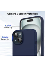 Load image into Gallery viewer, Yüksek Kaliteli iPhone 15 Uyumlu Kılıf Liquid Silikon Renkli Mat Lekelere Dayanıklı Kaymaz