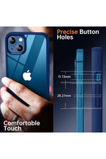 Load image into Gallery viewer, iPhone 15 Uyumlu Kılıf Kamera Çevresi Metal Sararmaya Karşı Dayanıklı Koruyucu Silikon Kapak