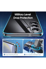 Load image into Gallery viewer, Samsung Galaxy A55 Uyumlu Kılıf 3D Kamera Koruma Darbe Önleyici Şeffaf Esnek Renksiz Silikon Kapak