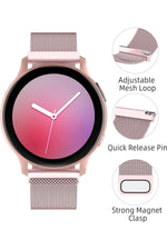 Load image into Gallery viewer, Huawei Watch GT/GT2E/GT2/GT2 Pro/GT3/GT3 Pro/GT4 46mm Uyumlu Kordon Mıknatıslı Parlak İnce Metal