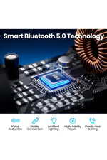 Load image into Gallery viewer, Bluetooth Araç Kiti Araç RGB LED Fm Transmitter USB Type-C MP3 Flash Bellek PD Çakmaklık Girişli