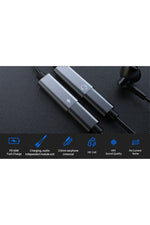 Load image into Gallery viewer, iPhone 15 Pro 15 Plus 15 Pro Max Uyumlu Type-C Kulaklık Çevirici Dönüştürücü Bluetooth Gerektirmez