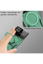 Load image into Gallery viewer, Samsung Galaxy S24 Ultra Uyumlu Kılıf Magsafe Standlı Kamera Lens Koruma Dayanıklı Renkli Tank Kapak