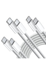 Load image into Gallery viewer, Apple Ipad Iphone 15/16 Plus/16/17 Pro Max Uyumlu 60w Hızlı Şarj Kablosu Örgü Usb-c Type-c Pd Kablo