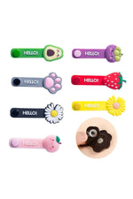 Load image into Gallery viewer, Tüm Telefonlar/Tüm Kablolar ile Uyumlu Renkli Desenli Kablo Düzenleyici Kablo Toparlayıcı Çıt Çıtlı