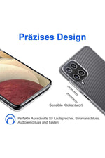 Load image into Gallery viewer, Samsung Galaxy M22 Uyumlu Kılıf 3d Kamera Korumalı Darbe Önleyici Şeffaf Transparan Esnek Silikon