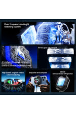 Load image into Gallery viewer, iPhone/Samsung ve Telefon Kıskaç Aparatlı Magsafe Tabletler için Soğutucu RGB Isı Önleyici Fan