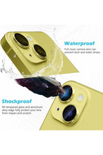 Load image into Gallery viewer, iPhone 15 Uyumlu Kamera Lens Koruyucu Dayanıkl Renkli Metal Temperli Cam Kamera Lens Koruma