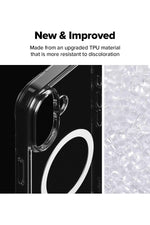 Load image into Gallery viewer, iPhone 16 Plus Uyumlu Kılıf Kamera Çıkıntılı Şeffaf Magsafe Kılıf Kablosuz Şarj Destekli Kapak