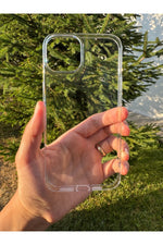 Load image into Gallery viewer, iPhone 13/14 Uyumlu Kılıf Sert Sararmaz Kamera Koruma Çevresi Yükseltilmiş Koruyucu Dayanıklı Kapak