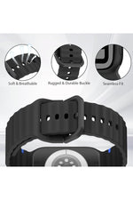 Load image into Gallery viewer, Apple Watch 42/44/45/46/49mm Uyumlu Kordon Esnek Silikon Suya ve Toza Dayanıklı Renkli Ayarlanabilir