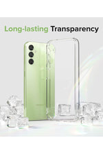 Load image into Gallery viewer, Samsung Galaxy A15 Uyumlu Kılıf 3D Kamera Koruma Darbe Önleyici Şeffaf Esnek Renksiz Silikon Kapak