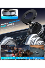 Load image into Gallery viewer, iPhone 12-13-14-15-16 Plus-16-17 Pro Max Uyumlu Magsafe Vantuzlu Mıknatıslı Araç Içi Telefon Tutucu