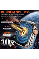 Load image into Gallery viewer, Apple Watch 10. Series 42mm Kılıf Ekran ve Kasa Koruma Change Dönüştücü Watch Ultra GÖrünümlü Kasa