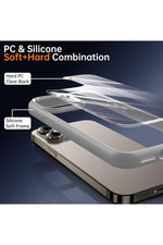 Load image into Gallery viewer, iPhone 15 Pro Max Uyumlu Kılıf Kamera Çevresi Metal Sararmaya Karşı Dayanıklı Koruyucu Silikon Kapak