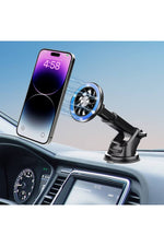 Load image into Gallery viewer, Yüksek Kaliteli Magsafe Telefon Tutucu Araç İçi Ayarlanabilir 360 Dönebilen Vantuzlu Manyetik Tutucu