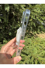 Load image into Gallery viewer, iPhone 12/12 Pro Uyumlu Kılıf Simli Parlak Fiyonk Desenli Silikon Kamera Çevresi Koruyucu Kapak