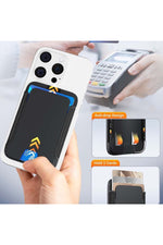 Load image into Gallery viewer, iPhone 12/13 Mini/14/15 Plus/16/17 Pro Max Uyumlu Magsafe Kartlık 3 Kart Kapasiteli Stand Olabilir