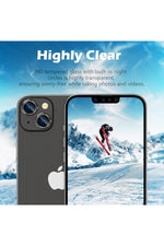 Load image into Gallery viewer, iPhone 15 Uyumlu Kamera Lens Koruyucu Dayanıkl Renkli Metal Temperli Cam Kamera Lens Koruma