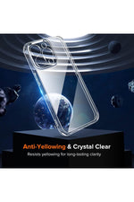 Load image into Gallery viewer, iPhone 15 Pro Max Uyumlu Şeffaf Kılıf Kamera Çıkıntılı Koruyucu Slim Renksiz İnce Esnek Silikon