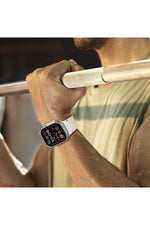 Load image into Gallery viewer, Apple Watch 42/44/45/46/49mm Uyumlu Kordon Esnek Silikon Suya ve Toza Dayanıklı Renkli Ayarlanabilir