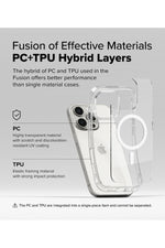 Load image into Gallery viewer, iPhone 16 Pro Uyumlu Kılıf Kamera Çıkıntılı Şeffaf Magsafe Kılıf Kablosuz Şarj Destekli Kapak