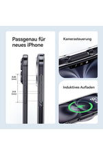 Load image into Gallery viewer, iPhone 16 Uyumlu Kamera Çıkıntlı Korumalı Darbe Önleyici Şeffaf Esnek Renksiz Silikon Kapak