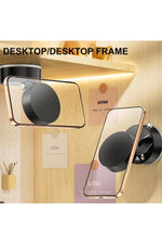 Load image into Gallery viewer, Yüksek Kalite Araç içi Magsafe Telefon Tutucu Kilitli Vakum Telefon ve Tablet Tutucu Masaüstü Stand