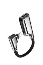 Load image into Gallery viewer, iPhone 14/13/12/11/X/8/7/Pro Max/Plus/Mini Uyumlu Kulaklık Çevirici Lightning Dönüştürücü Çoğaltıcı