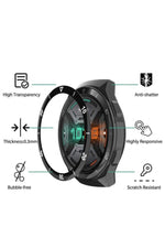 Load image into Gallery viewer, Huawei Gt 2e 46mm Sport Uyumlu Eko Ppma Pet 0.3mm Ultra Ince Kabarcık Yapmayan Saat Ekran Koruyucu
