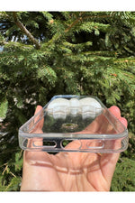 Load image into Gallery viewer, iPhone 14 Pro Max Uyumlu Kılıf Simli Parlak Fiyonk Desenli Silikon Kamera Çevresi Koruyucu Kapak