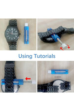 Load image into Gallery viewer, Apple Watch Huawei Galaxy Xiaomi Dayanıklı Metal Yedek iğneli Kordon Kısaltıcı Aparat Pim Çıkarma