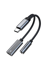 Load image into Gallery viewer, iPhone 15 Pro 15 Plus 15 Pro Max Uyumlu Type-C Kulaklık Çevirici Dönüştürücü Bluetooth Gerektirmez